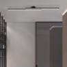 minimalistisk loftslampe lang stribe semi flush monteret loftslampe, moderne lysekroner lineære tæt-til-loft lys til stue sovevæ