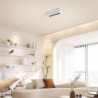 led loftslamper dæmpbar 13,8cm led indsænket loftslampe bar 3000-6000k 5w akryl enkel lampe til soveværelse entre køkken galleri