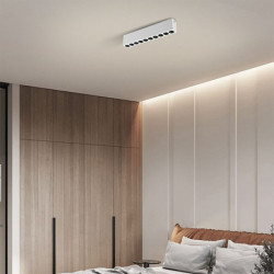 led loftslamper dæmpbar 13,8cm led indsænket loftslampe bar 3000-6000k 5w akryl enkel lampe til soveværelse entre køkken galleri