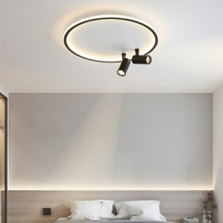 led loftslys med spotLys til soveværelse rund/firkantet studie barn showroom stue moderne indendørs spotLys lamper glans armatur