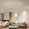led loftslamper dæmpbar 24,5cm led indsænket loftslampe bar 3000-6000k 5w enkel lampe til soveværelse entre køkken galleri lavt