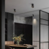 led loft spotLys roterende 7,9 cm varm hvid/sort 3000k 20w lampe loft spotLyss overflade moderne led loftslampe brugt i køkken s