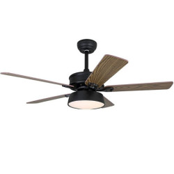 indendørs udendørs Loftlampe med lys 49″ led dæmpbar loftventilator til hjemmet med fjernbetjening downrod mount 3000k-6500k til