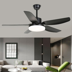 indendørs udendørs Loftlampe med lys 42″ led dæmpbar loftventilator til hjemmet med fjernbetjening downrod mount 3000k-6500k til