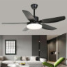 indendørs udendørs Loftlampe med lys 42″ led dæmpbar loftventilator til hjemmet med fjernbetjening downrod mount 3000k-6500k til