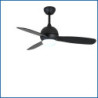 indendørs udendørs Loftlampe med lys 34″ led dæmpbar loftventilator til hjemmet med fjernbetjening downrod mount 3000k-6500k til