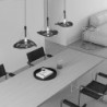 moderne pendel sort led moderne lysekrone køkkenø lysarmatur 1/2/3 hoveder justerbar hængende pendel til spisestue stue gang
