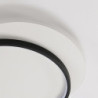 led loftslampe dæmpbar aluminium akryl skiveskærm moderne skandinavisk stil flush mount belysning moderne interiør dekoration -