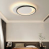 led loftslampe dæmpbar aluminium akryl skiveskærm moderne skandinavisk stil flush mount belysning moderne interiør dekoration -
