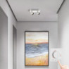 led loftspots justerbare dæmpbare faste skinnebelysningssæt, 2/3-vejs sorte loftmonteringsspot lysarmaturer, retningsbestemt spo