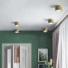 9 cm enkelt design indbygget loftslampe aluminium led nordisk stil
