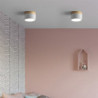 9 cm enkelt design indbygget loftslampe aluminium led nordisk stil