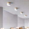 9 cm enkelt design indbygget loftslampe aluminium led nordisk stil