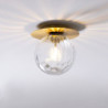 18 cm loftslampe led enkelt design flush mount lamper metal galvaniseret country nordisk stil