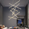 led pendel 3/5/7/9 hoveder klynge design sputnik design lysekroner til spisestue soveværelse pendel lamper kun dæmpbar med fjern
