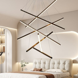 led pendel 3/5/7/9 hoveder klynge design sputnik design lysekroner til spisestue soveværelse pendel lamper kun dæmpbar med fjern