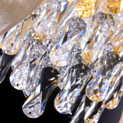 enkel moderne lysekrone stue lampe spisestue lysekrone kreativ personlighed kunst lampe soveværelse lys luksus lysekrone krystal