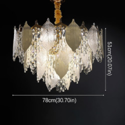 enkel moderne lysekrone stue lampe spisestue lysekrone kreativ personlighed kunst lampe soveværelse lys luksus lysekrone krystal