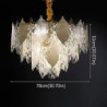 enkel moderne lysekrone stue lampe spisestue lysekrone kreativ personlighed kunst lampe soveværelse lys luksus lysekrone krystal